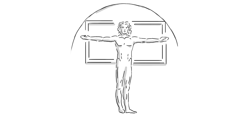 vitruvian display