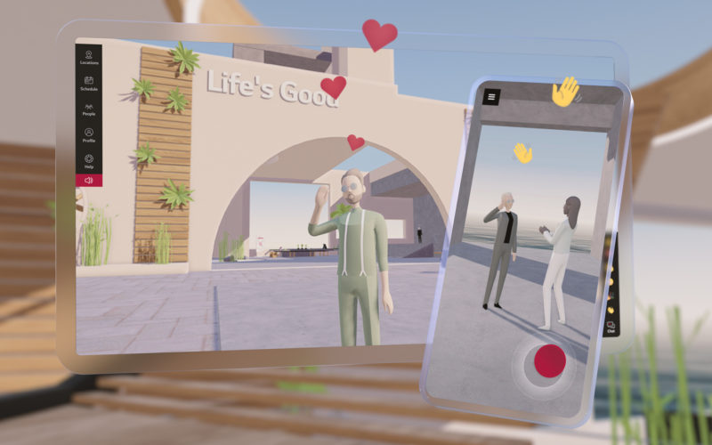 LG Virtuelles Event & Showroom Experience