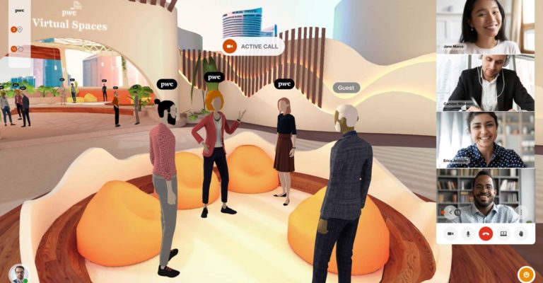 Virtual Spaces: PwC launcht eigene Business-Metaverse-Plattform 