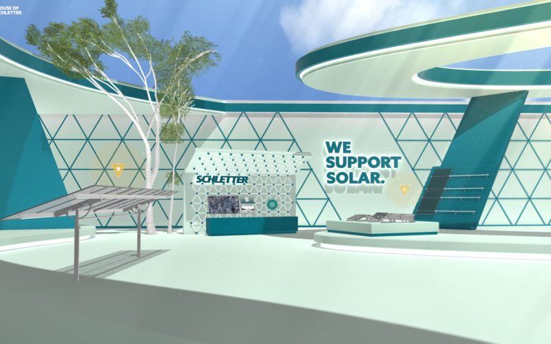 Schletter Interactive Metaverse Product Showroom