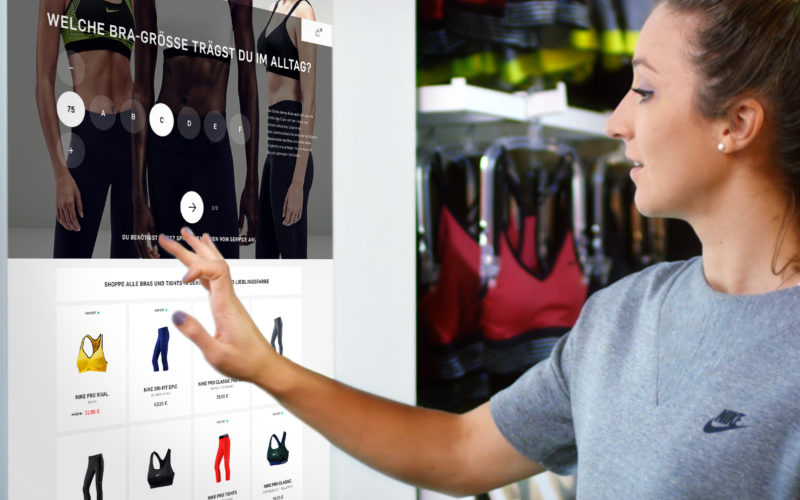 Nike Mix-and-match shopping terminal