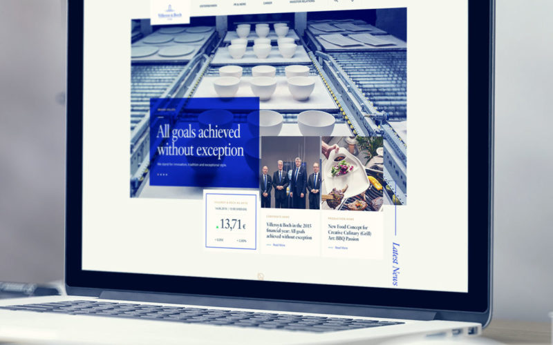 Villeroy & Boch Redesign of a global brand