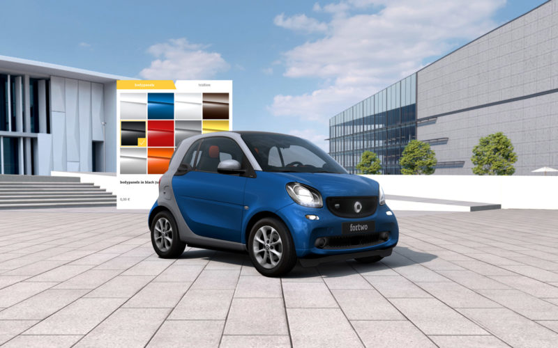 smart Highend 3D Car Configurator in WebGL