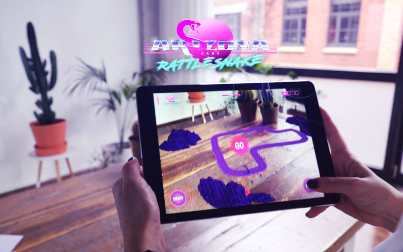 Case Study AR Game with track recognition